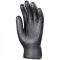   9079-9080    BÉLELT FEKETE NITRIL VÉDŐKESZTYŰ, TÉPŐZÁRAS CSUKLÓVAL_9-10   (G)