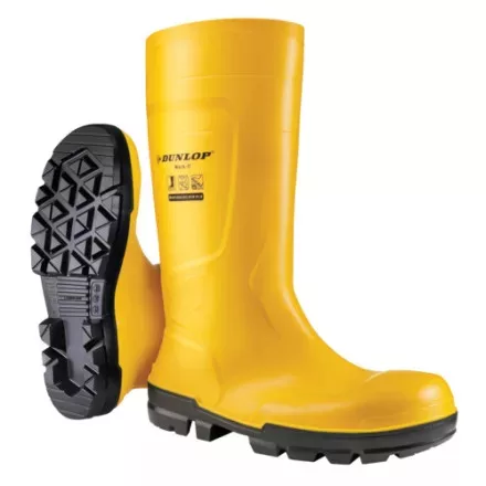 9DWKT60035-9DWKT60047     DUNLOP WORKIT SAFETY S5 SÁRGA PVC CSIZMA 35-48  (G)