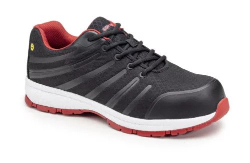 COVERGUARD  9GAL130037-9GAL130047     GALAXITE S1P SRC ESD FEKETE / PIROS VÉDŐCIPŐ 37-47   (G)