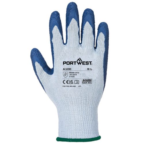 A100G4RXXL Portwest Mártott latex védőkesztyű