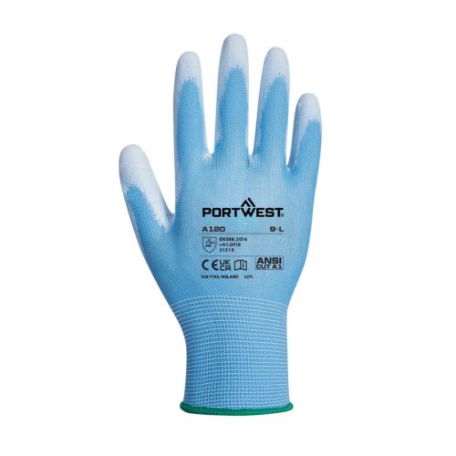 A120B4RXL Portwest Nylon védőkesztyű PU tenyérmártott