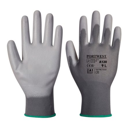 A120GRRXL Portwest Nylon védőkesztyű PU tenyérmártott