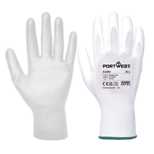 A120WHRXXL Portwest Nylon védőkesztyű PU tenyérmártott