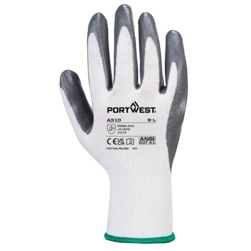 A310GRWXL Portwest Flexo Grip nitril védőkesztyű