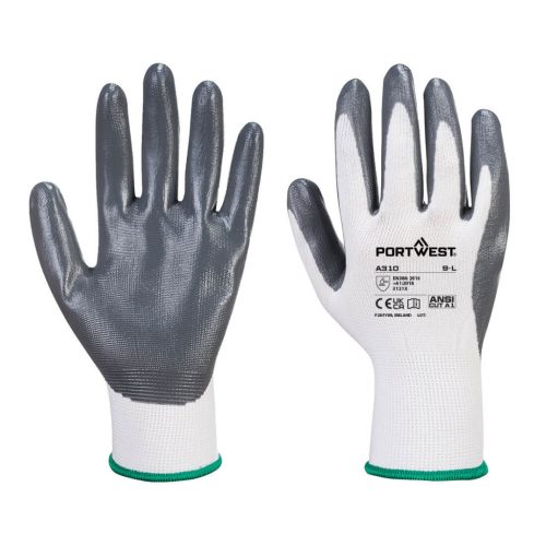 A310GRWXS Portwest Flexo Grip nitril védőkesztyű