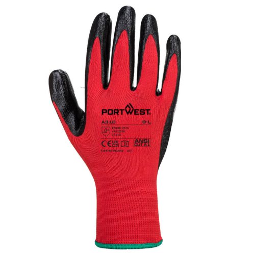 A310R8RS Portwest Flexo Grip nitril védőkesztyű