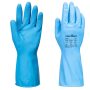   AP76BLUL Portwest FD Chemical B Latex könnyű kesztyű (12 pár)