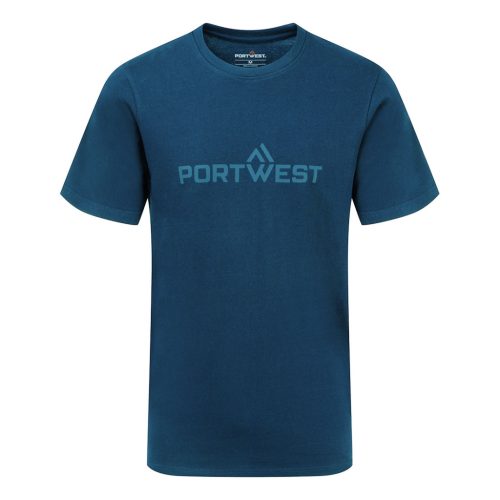 B198PBLM Portwest 3D dombornyomott "Portwest" feliratú póló