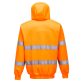 B305ORRXXL Portwest Hi-Vis zipzáros pulóver