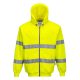 B305YER4XL Portwest Hi-Vis zipzáros pulóver