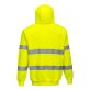 B305YER4XL Portwest Hi-Vis zipzáros pulóver