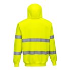 B305YERL Portwest Hi-Vis zipzáros pulóver