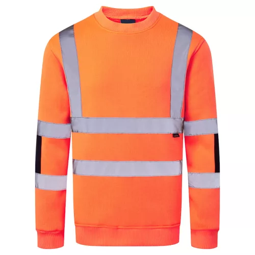 B313ORRXXL Portwest Hi-Vis kötött pulóver