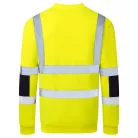 B313YERL Portwest Hi-Vis kötött pulóver