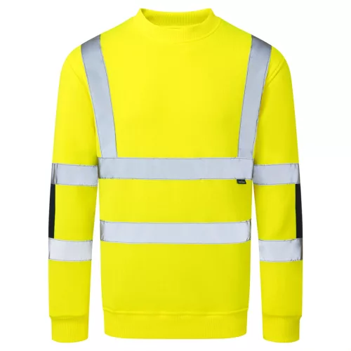 B313YERS Portwest Hi-Vis kötött pulóver