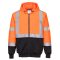 B315OBR4XL Portwest Hi-Vis kéttónusú kapucnis pulóver