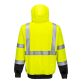 B315YBR4XL Portwest Hi-Vis kéttónusú kapucnis pulóver