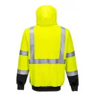 B315YBRXXXL Portwest Hi-Vis kéttónusú kapucnis pulóver
