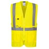 C357YER4XL Portwest Hi-vis Executive Vest With Tablet Pocket