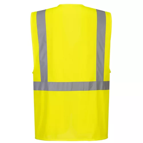 C357YER4XL Portwest Hi-vis Executive Vest With Tablet Pocket