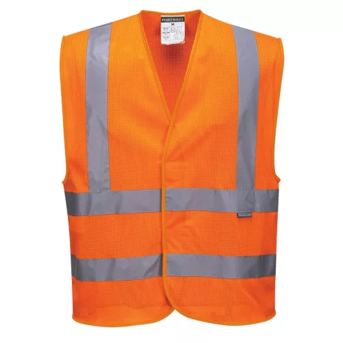 C370ORRXX-3X Portwest Hi-Vis MeshAir szellőző mellény