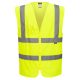 C371YERXS Portwest Hi-Vis cipzáras mellény