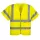 C372YER4XL Portwest Half Sleeve Zip Vest