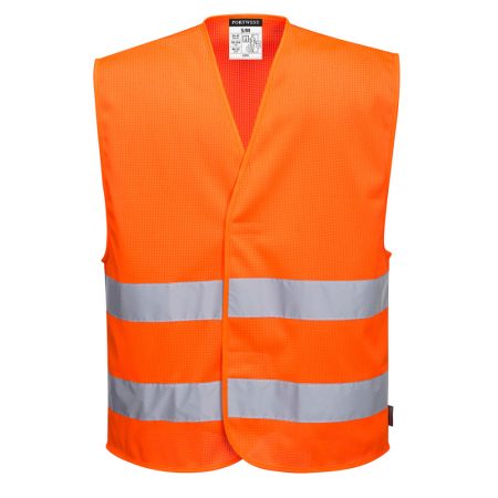 C374ORRXX/3X Portwest MeshAir Hi-Vis kéttónusú mellény