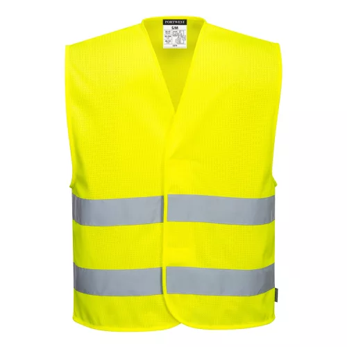 C374YERXX-3X Portwest MeshAir Hi-Vis kéttónusú mellény