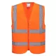 C375ORR4XL Portwest Hi-Vis cipzáras mellény
