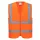 C375ORRXS Portwest Hi-Vis cipzáras mellény