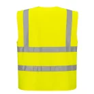 C375YERXS Portwest Hi-Vis cipzáras mellény