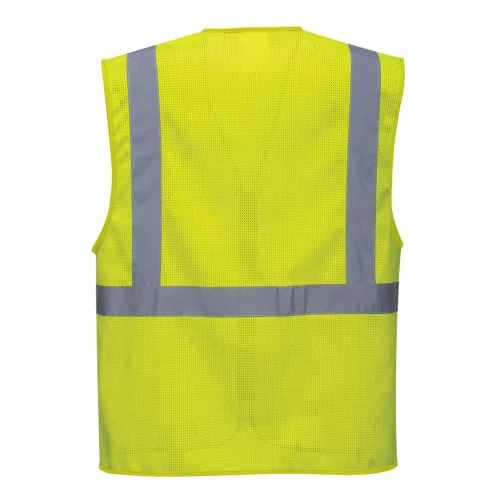 C376YER4XL Portwest Athen MeshAir vezetői mellény