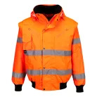 C467ORRXS Portwest Hi-Vis 3 az 1-ben Bomber dzseki