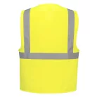 C472YERL-XL Portwest Jól láthatósági egy csíkos mellény