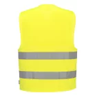 C474YER4X-5X Portwest Jól láthatósági két csíkos mellény