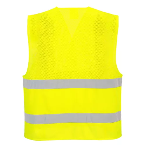 C494YERL-XL Portwest Hi-Vis hálós mellény