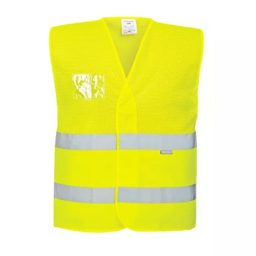 C494YERS-M Portwest Hi-Vis hálós mellény
