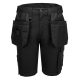 CD842BKR30 Portwest WX2 Eco Craft Holster rövidnadrág