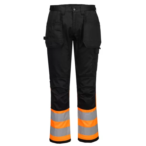 CD858OBR48 Portwest WX2 Eco Hi-Vis Class 1 lengőzsebes nadrág