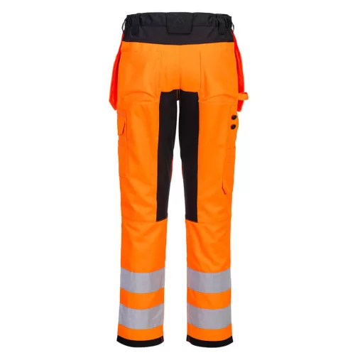 CD889OBR46 Portwest WX2 Eco Hi-Vis Holster Pocket Trousers