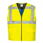 CV02YERL-XL Portwest Jól láthatósági hűtőmellény