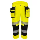 DX402YBR48 Portwest DX4 Hi-Vis 3/4-es nadrág