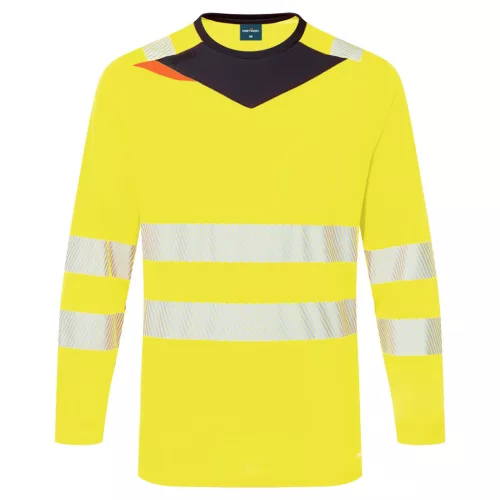 DX416YBRXL Portwest DX4 Hi-Vis T-Shirt L/S