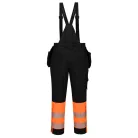 DX437OBR4XL Portwest DX4 Hi-Vis Class 1 téli kantáros nadrág