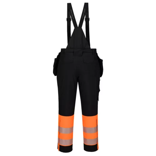 DX437OBR4XL Portwest DX4 Hi-Vis Class 1 téli kantáros nadrág