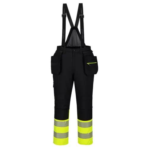 DX437YBRXXXL Portwest DX4 Hi-Vis Class 1 téli kantáros nadrág
