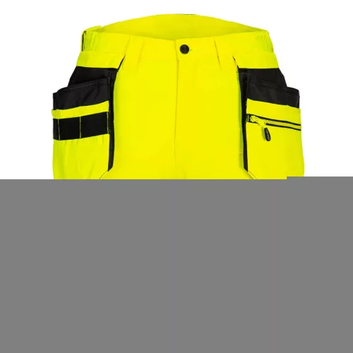 DX446YBR32 Portwest DX4 Hi-Vis Holster rövidnadrág