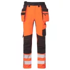 DX454OBR34 Portwest DX4 Hi-Vis lengőzsebes nadrág