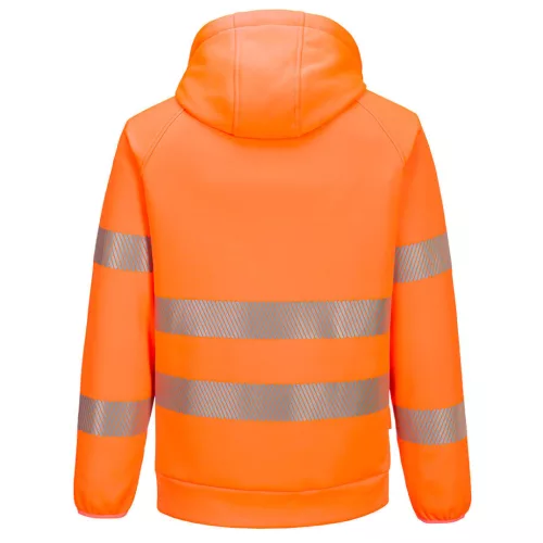 DX483OBR4XL Portwest DX4 Hi-Vis kapucnis pulóver